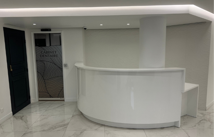 Accueil cabinet - Installation de Cabinet Dentaire - accompagnement clé en main l KONIBO
