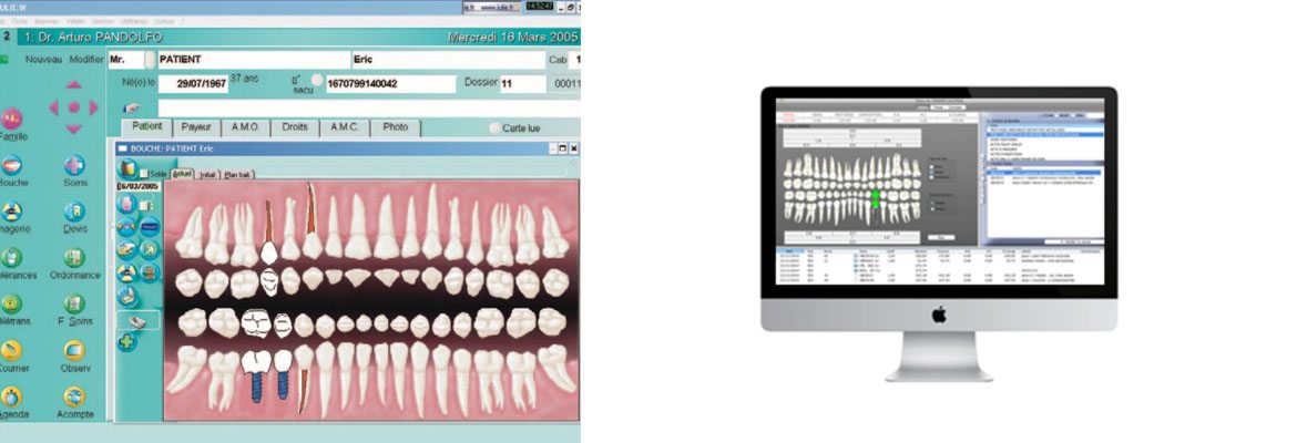 Installation de Logiciels pour dentistes orthodontistes - Installation de matériel informatique et radiologie Dentaire l KONIBO